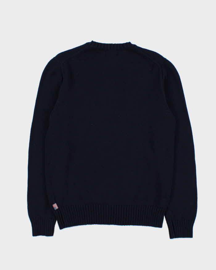Polo Ralph Lauren Made In USA Classic Flag Crewneck Knit Jumper - L