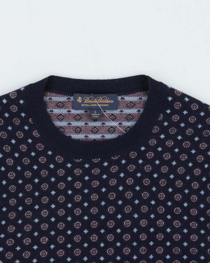 Vintage Brooks Brothers Merino Wool Jumper - L