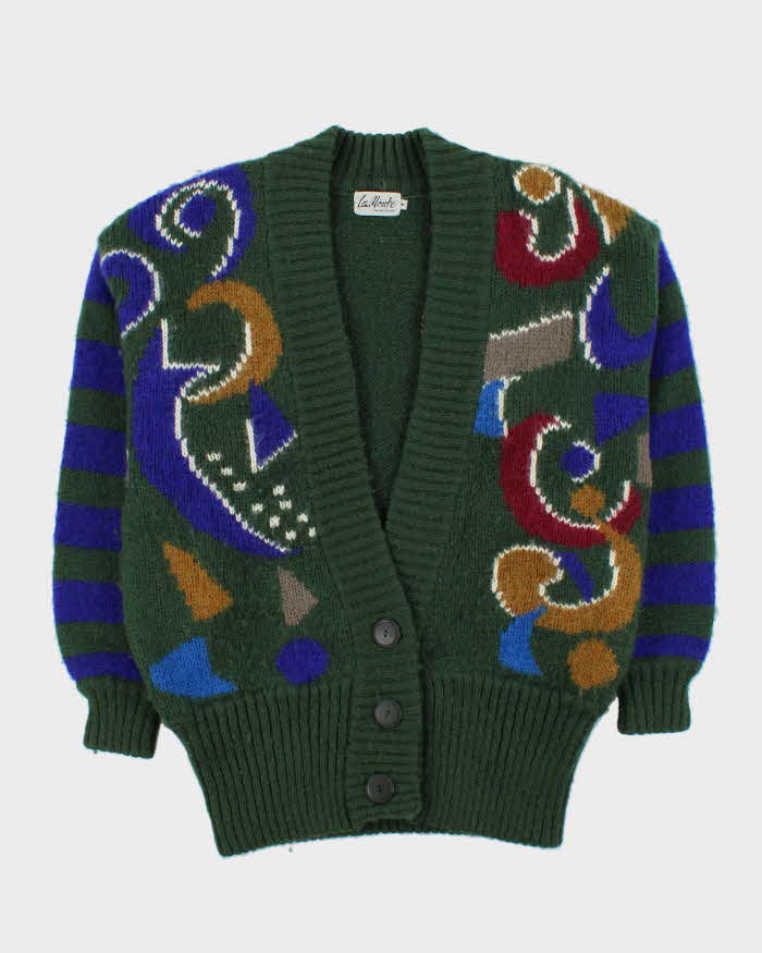 Vintage La Monte Chunky Knit Cardigan - M