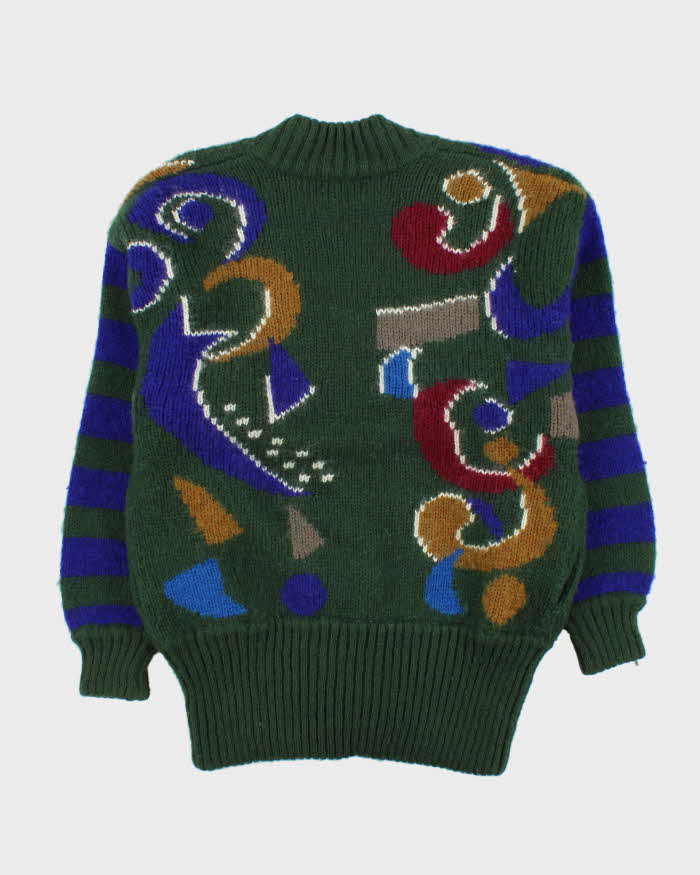 Vintage La Monte Chunky Knit Cardigan - M