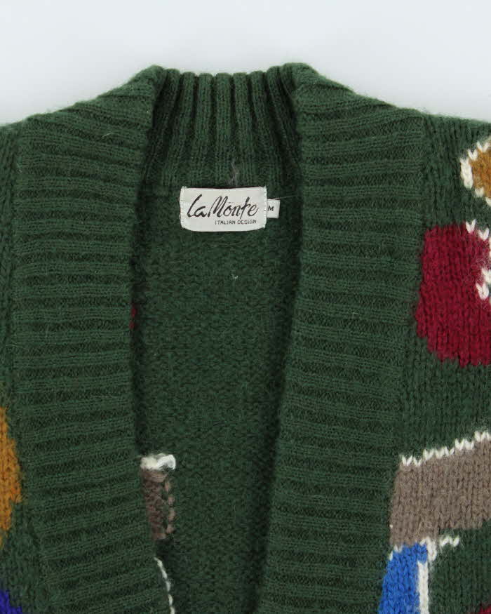 Vintage La Monte Chunky Knit Cardigan - M