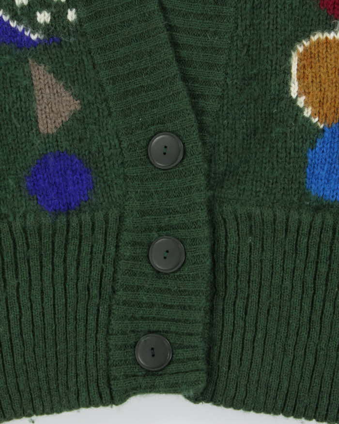 Vintage La Monte Chunky Knit Cardigan - M