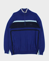 Hugo Boss Wool Quarter-zip Jumper - XL