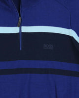 Hugo Boss Wool Quarter-zip Jumper - XL