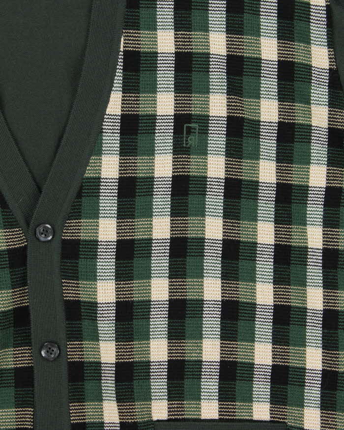 Vintage Rogatis Check Cardigan - L