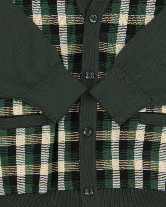 Vintage Rogatis Check Cardigan - L