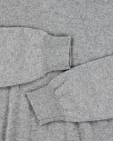 Vintage Black Brown Cashmere V-neck Jumper - L