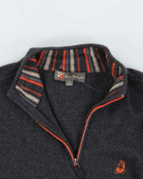 Vintage Tonino Lamborghini Cashmere Quarter-zip Jumper - S