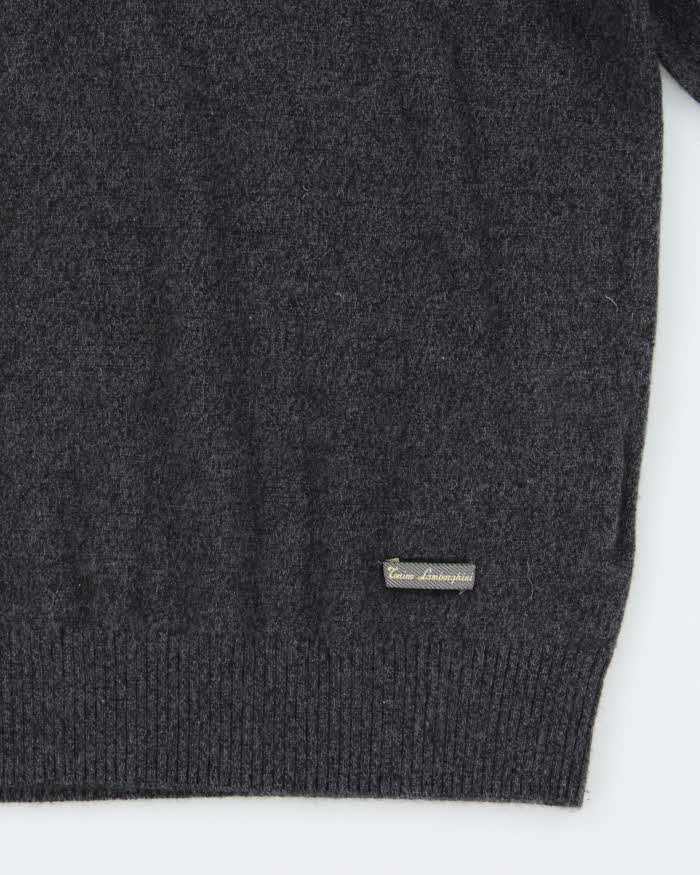 Vintage Tonino Lamborghini Cashmere Quarter-zip Jumper - S