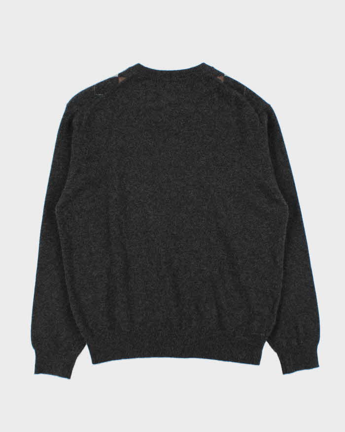 Vintage Paolo Mondo Cashmere V-neck Jumper - L