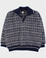 Vintage J. Peterman Wool Heavyweight Chunky Jumper - XXL