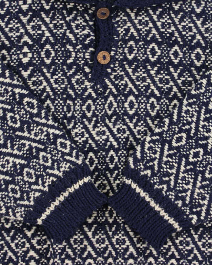 Vintage J. Peterman Wool Heavyweight Chunky Jumper - XXL