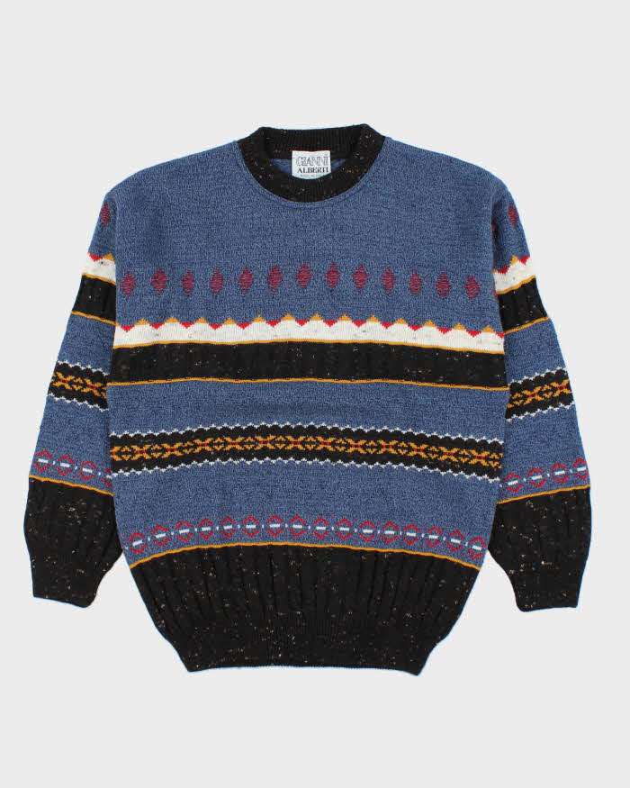 Vintage Gianni Alberti Wool Blend Jumper - L