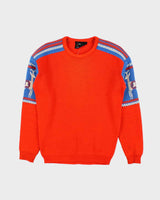 Vintage 80s Demetre Wool Crew Neck Jumper - M
