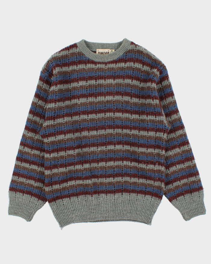 Vintage 70s 80s Tundra Wool Jumper - M