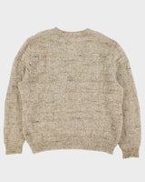 Vintage 70s Pendleton V-neck Wool Jumper - L