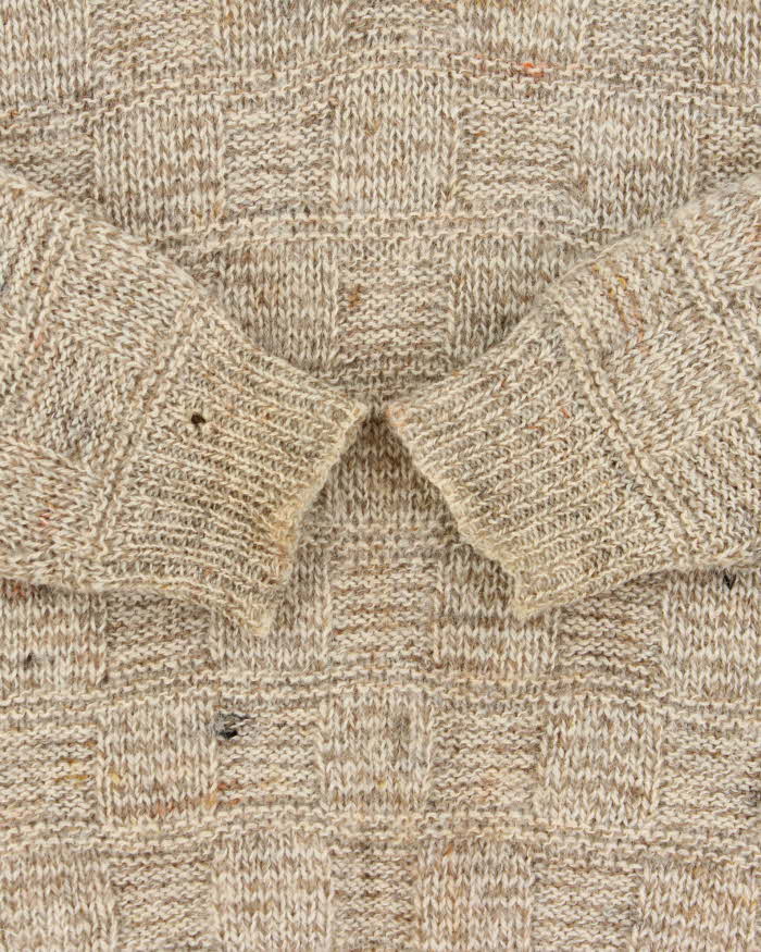 Vintage 70s Pendleton V-neck Wool Jumper - L