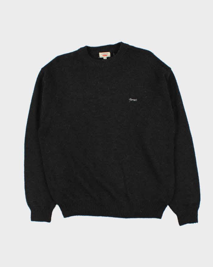 Vintage 1990s Fornani Speckle Wool Blend Crewneck Knit Jumper - M