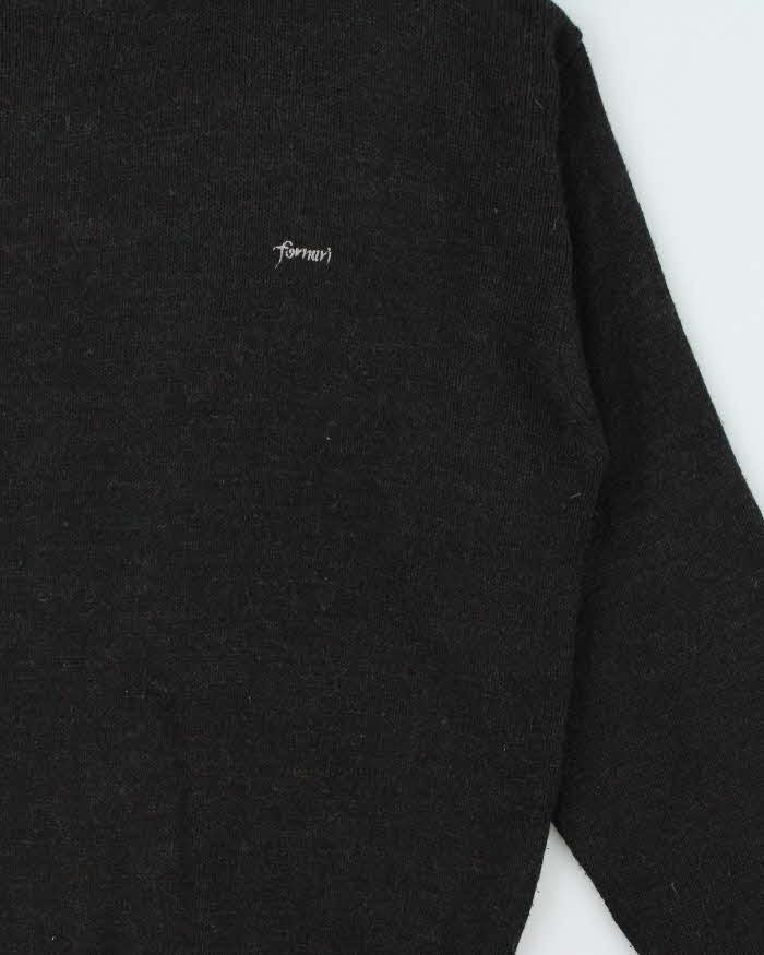 Vintage 1990s Fornani Speckle Wool Blend Crewneck Knit Jumper - M