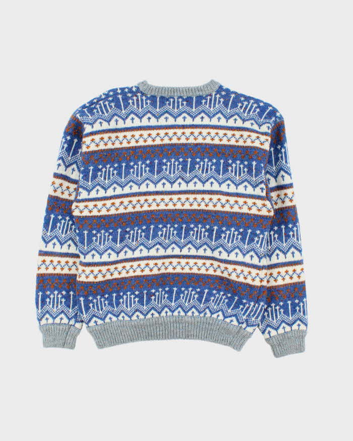 Vintage 1970s Nordic Wool Crewneck Jumper - S