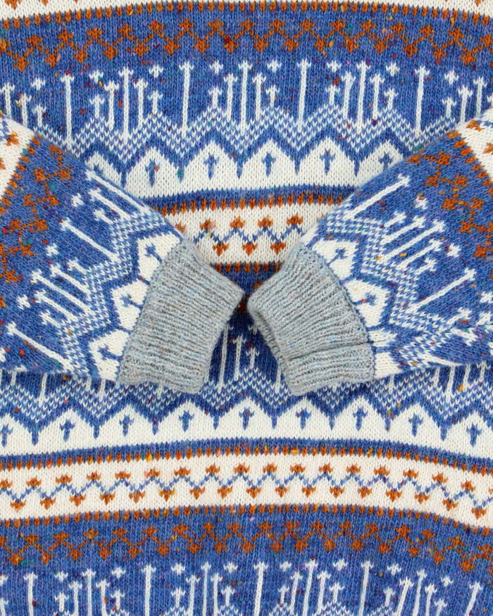 Vintage 1970s Nordic Wool Crewneck Jumper - S