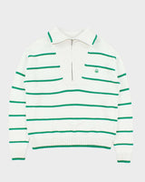 Vintage United Colours Of Benetton Knit Quarter-zip Jumper - L