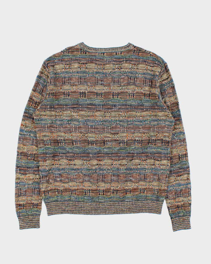 Vintage Raffi Textured Knit Jumper - L