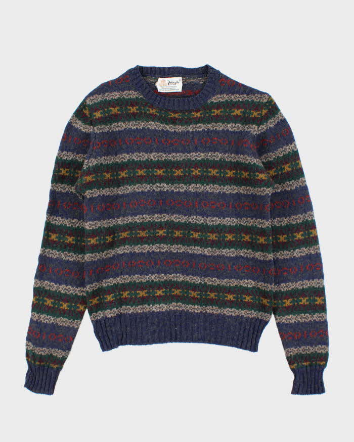 Vintage Pringle Wool Knit Jumper - XS