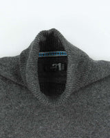 Vintage 00s Le 31 Wool Roll Neck Jumper - M