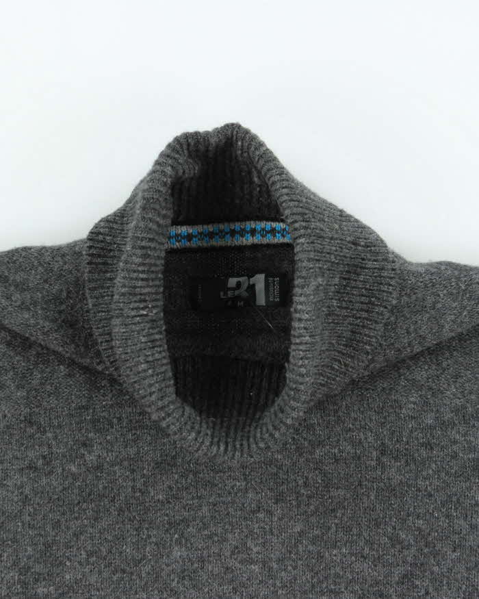 Vintage 00s Le 31 Wool Roll Neck Jumper - M
