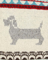 Thom Browne Made In Ireland Hector Mohair Wool Fair Isle Chunky Knit Jumper - XL