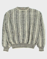 Vintage 80s First Concept Oversized Wool Blend Jumper - M