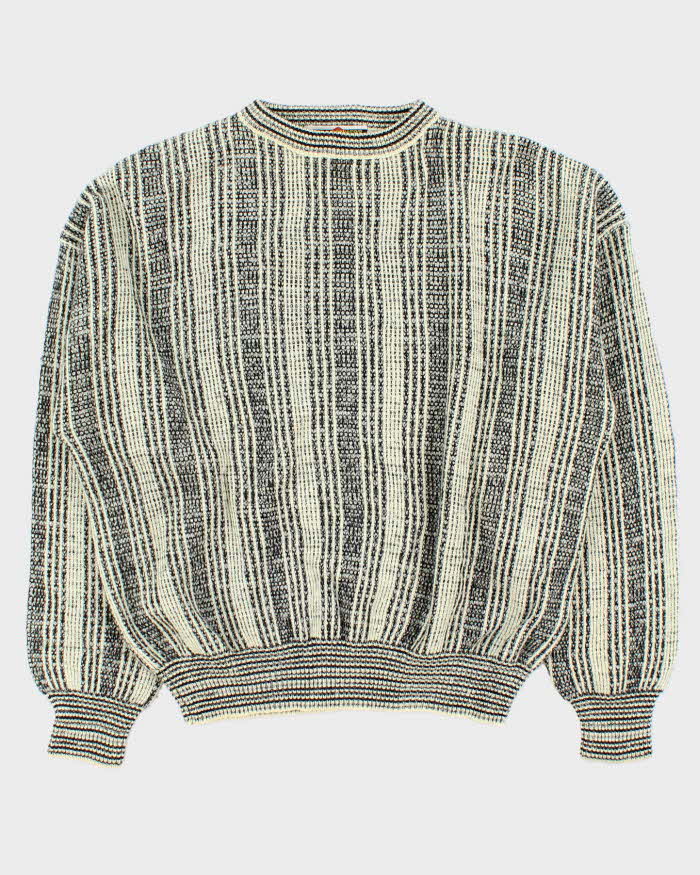 Vintage 80s First Concept Oversized Wool Blend Jumper - M