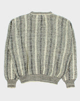 Vintage 80s First Concept Oversized Wool Blend Jumper - M
