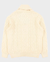 Vintage Shades Of Aran Chunky Wool Jumper - XXL