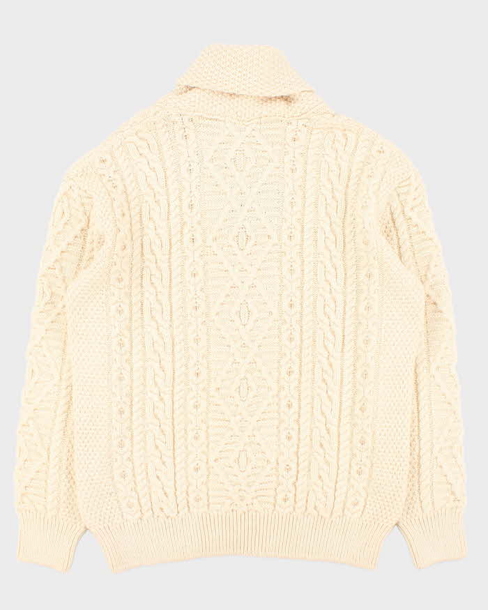 Vintage Shades Of Aran Chunky Wool Jumper - XXL