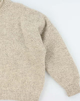 Vintage Yarn Point Crafts High Neck Chunky Wool Jumper - XXXL