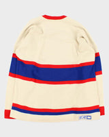 Vintage 1990s CCM Montreal Canadiens Heritage NHL Crewneck Knit Jumper - XL