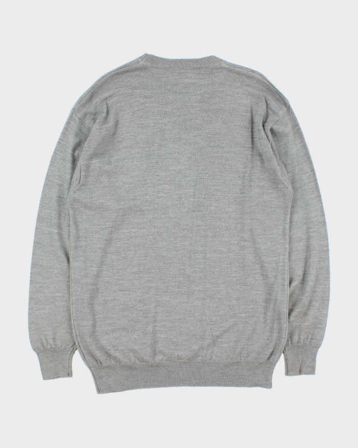 Vintage Y2K 00s Burberry Merino Wool Crewneck Knit Jumper - M