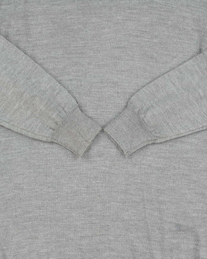 Vintage Y2K 00s Burberry Merino Wool Crewneck Knit Jumper - M