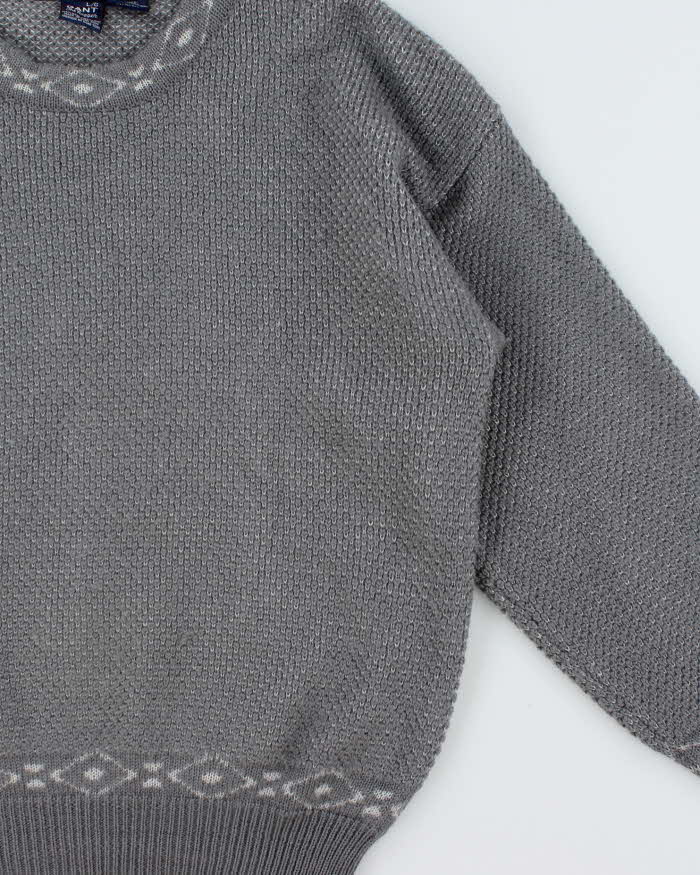 Vintage 90s Gant Wool Oversized Jumper - L