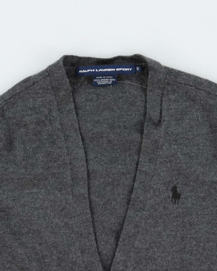 Vintage 00s Ralph Lauren Sport Wool Cardigan - S