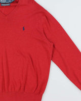 Vintage 90s Polo Ralph Lauren Lightweight V-neck Knit XXL