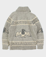 Vintage Handknit Heavyweight Cowichan - M