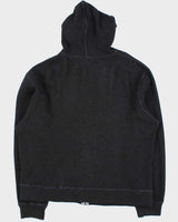 Vintage Y2K 00s Polo Ralph Lauren Wool Angora Blend Knit Zip-Up Hoodie - L