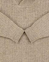 Vintage 00s Peter House Japan Wool Cable Knit Shawl Neck Jumper - XL