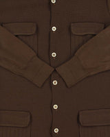 Vintage 1970s Gino Paoli Long Knit Multi Pocket Cardigan - L