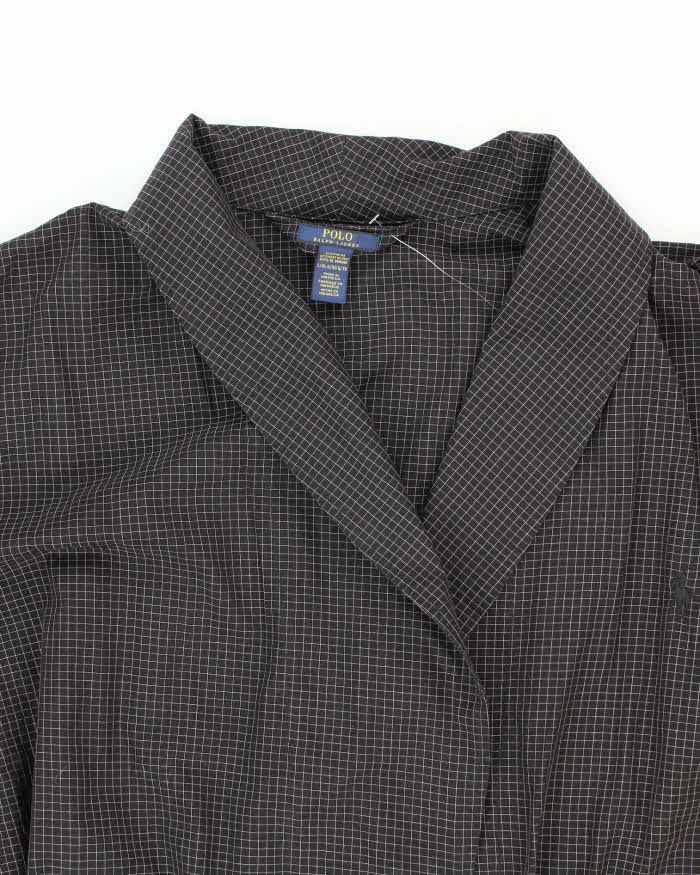 Polo Ralph Lauren Grid Patterned Robe - L/XL