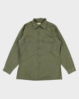 70s Vintage US Army OG-107 Shirt - M