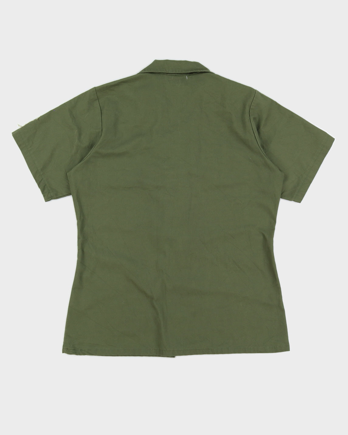 70s Vintage US Army OG-107 Shirt - M